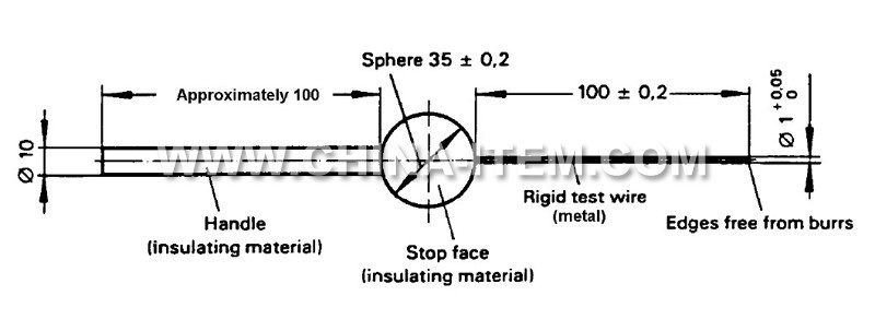 VDE0620 Plug Gauge of Lehre 6 & Lehre 7