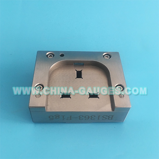 BS 1363-3 Figure 5 Gauge for Adaptor Pins